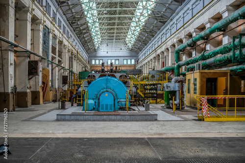 Forgotten Relics of Industrial Engineering, Urban Decay, Architectural Heritage, Industrial Archaeology, and the Haunting Beauty of Decaying Powerplant