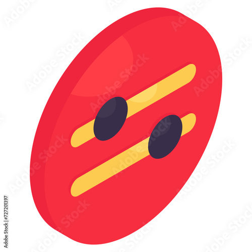An editable design icon of volume equalizer 