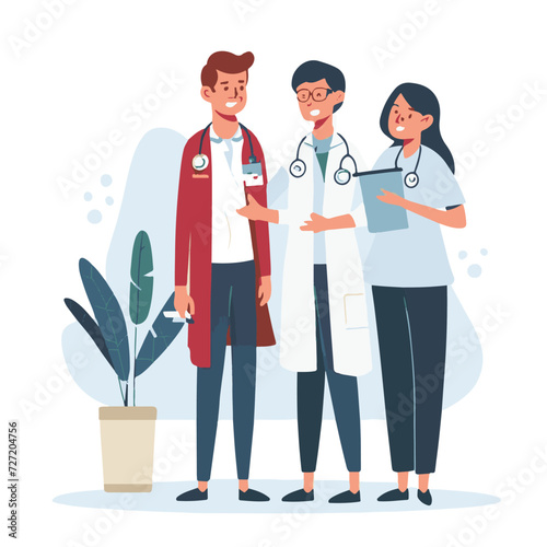 Holistic Healing: Doctor and Nurse Consultation