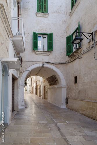 Fototapeta Naklejka Na Ścianę i Meble -  Monopoli street, Apulia, Southern Italy