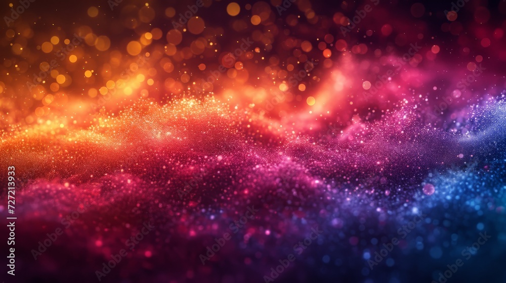 Naklejka premium Cosmic Spectrum