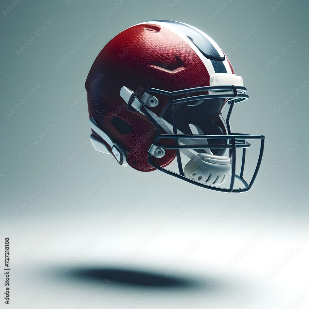 Fototapeta premium American Football Helmet isolated.