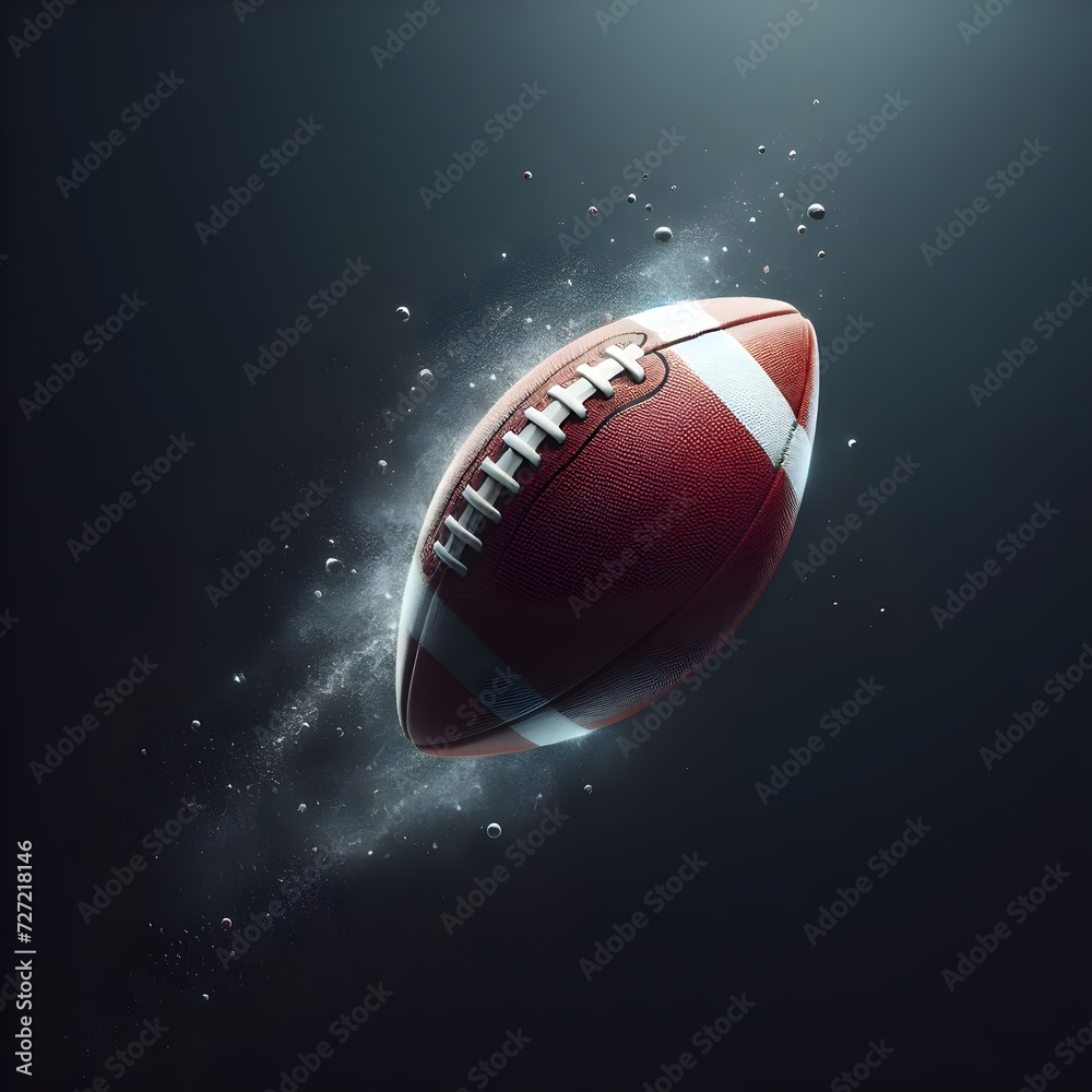 American Football isolated on background. American Football isolated on background.