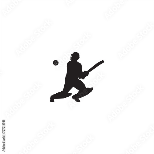 Illustration vector graphic of baseball players icon