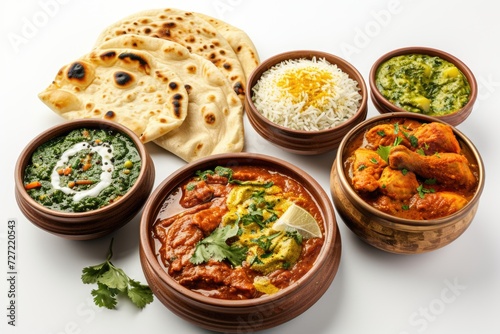 Indian Food  Curry  Butter Chicken  Palak Paneer  Biryani