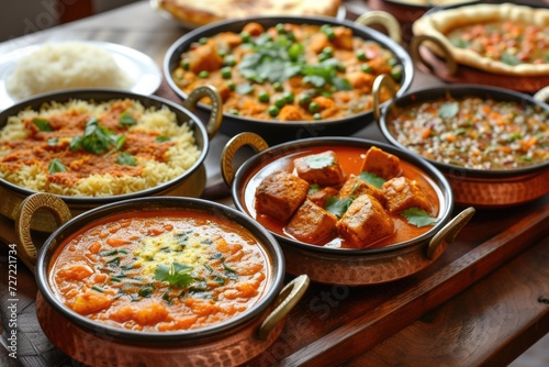 selection of indian food selection of indian food