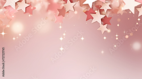 Festive decoration background  template for holidays and celebrations