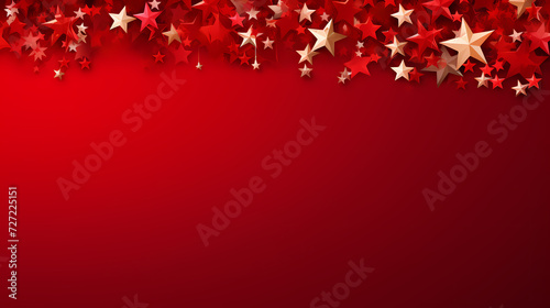 Festive decoration background, template for holidays and celebrations