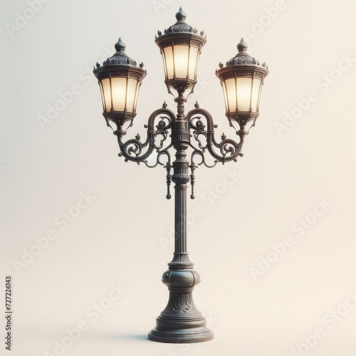 old street lamp in the city © Deanmon