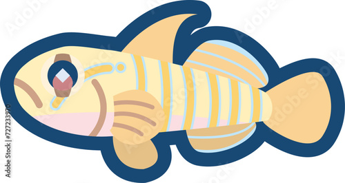 かわいいチャガラのイラスト