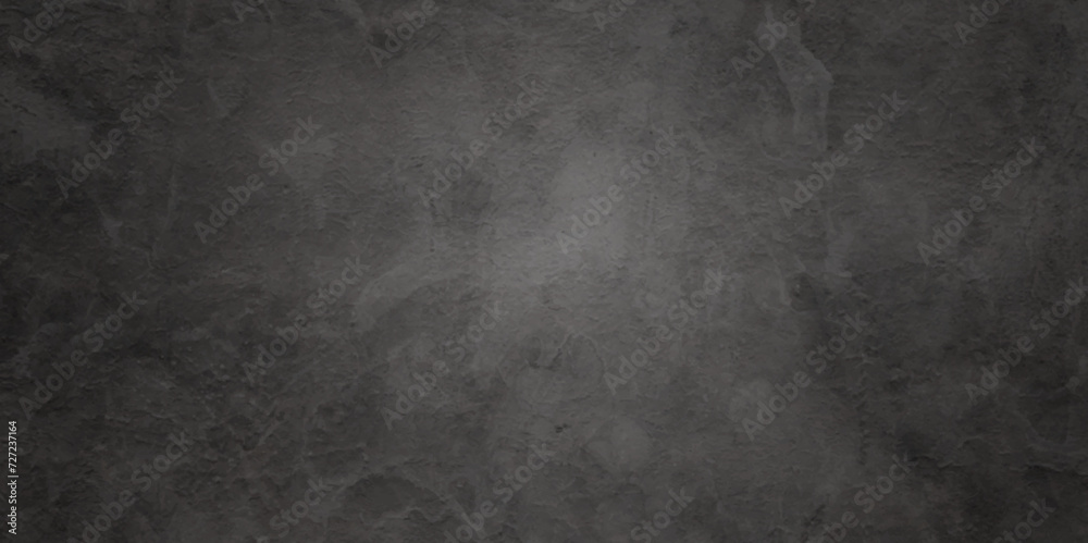 	
Dark Black background texture, old vintage charcoal black backdrop paper with watercolor. Abstract background with black wall surface, black stucco texture. Black gray satin dark texture luxurious.