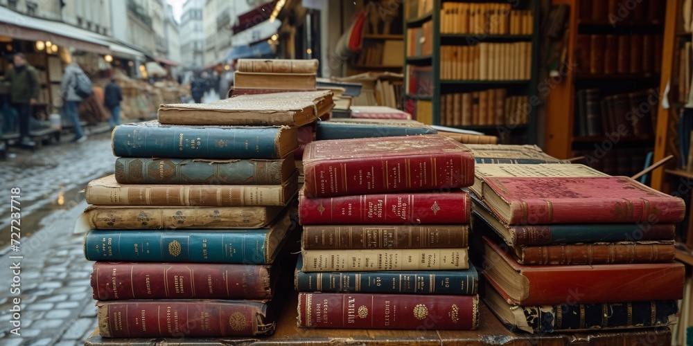 Antique literature found in a Paris flea market. Antique literature found in a Paris flea market.