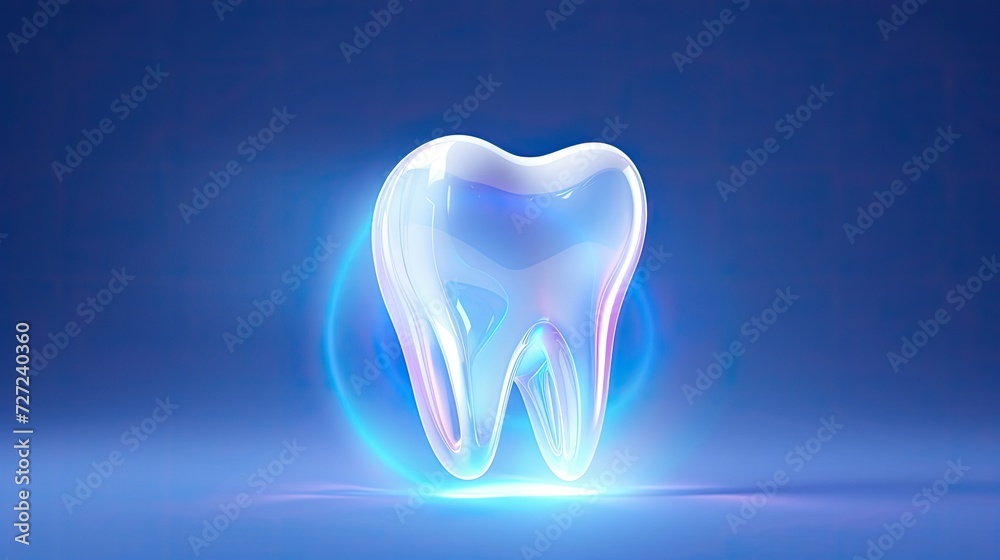 A futuristic depiction offering a detailed view of dental anatomy, showcasing advanced dental technology. A futuristic depiction offering a detailed view of dental anatomy, showcasing advanced dental technology.