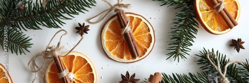 Simple Eco-Friendly Christmas Ornaments: DIY Dried Fruit and Cinnamon Decorations