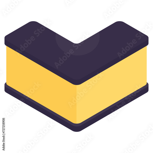 Premium download icon of reception table