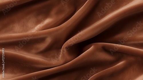 Velvety and soft texture of suede fabric. Generative AI