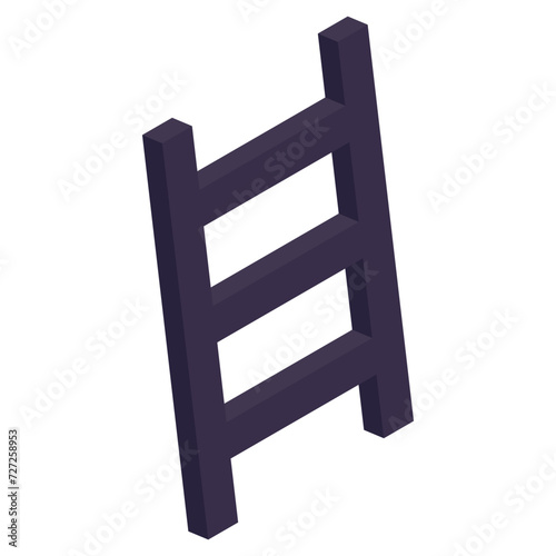 Creative design icon of stairs
