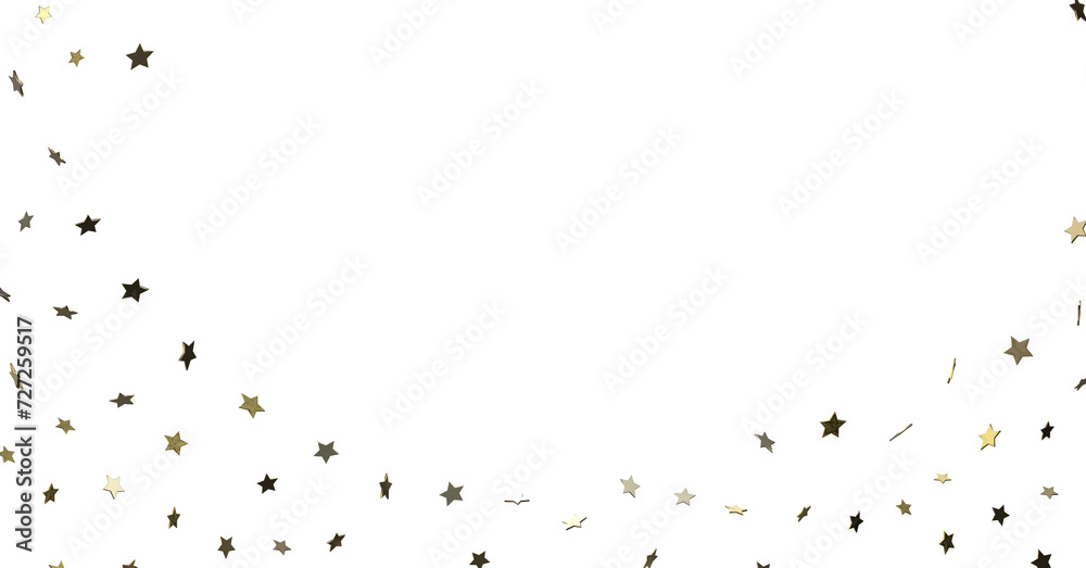 Gilded Wonders Unleashed: 3D Gold Stars Rain Illustration Mesmerizes Viewers Gilded Wonders Unleashed: 3D Gold Stars Rain Illustration Mesmerizes Viewers