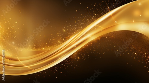 The pure gold background impressive which creates luxurious inviting look. There is enough space allow additional text characters be added as needed. Create beauty and style for use in websites media.