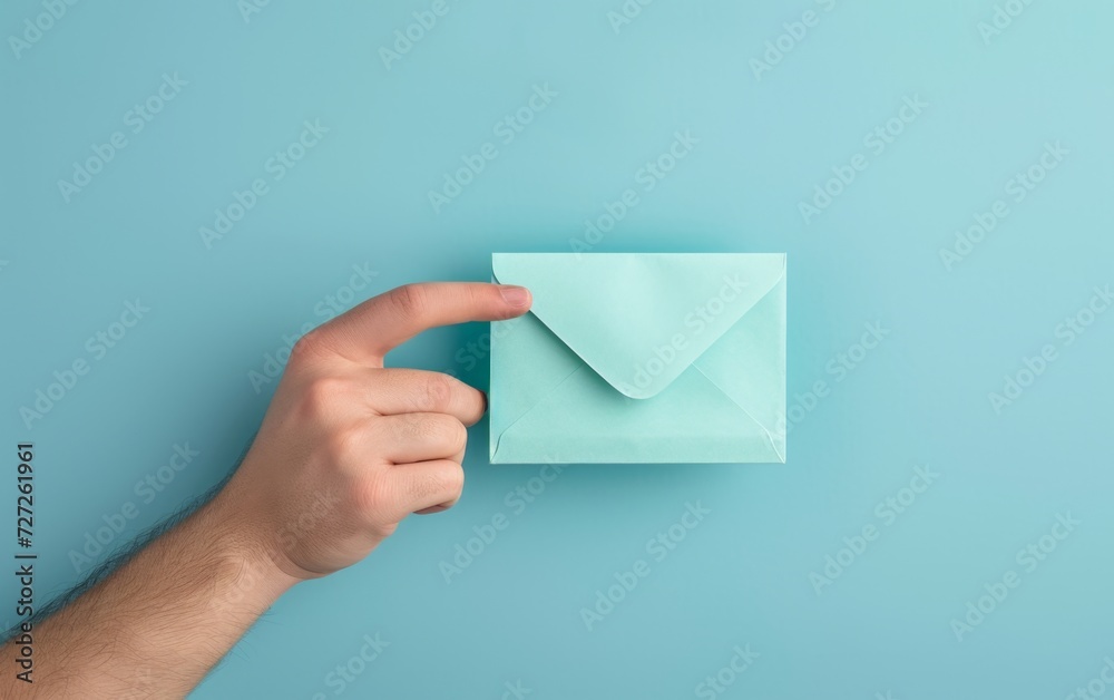 Fototapeta premium hand with e-mail