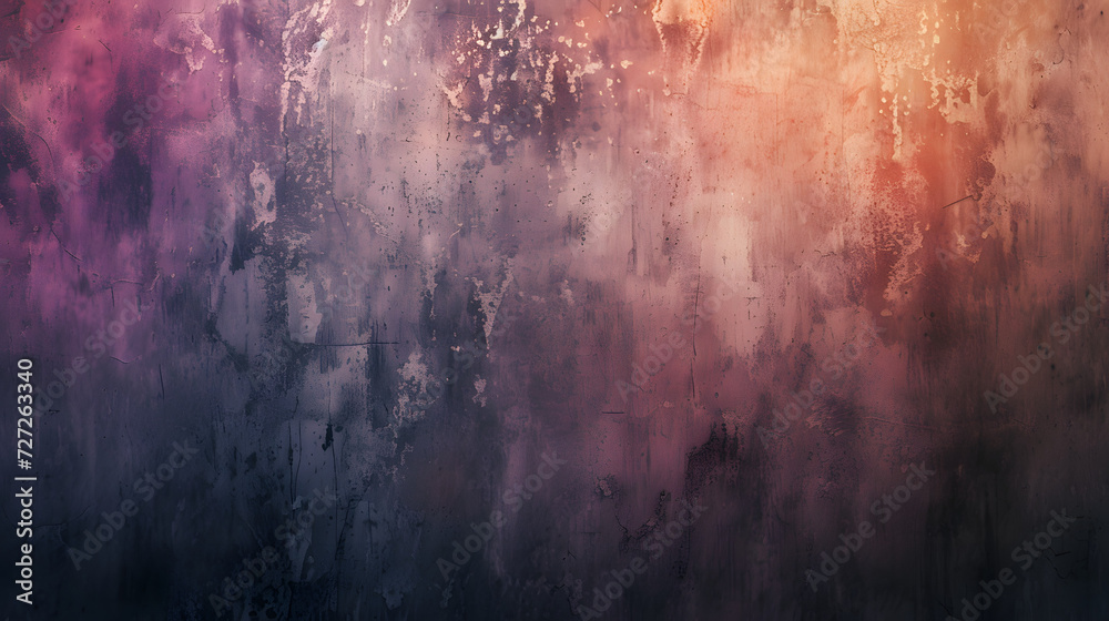 Obraz premium Deteriorated Wall With Peeling Paint