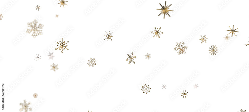 Enchanting Snowfall: Spectacular 3D Illustration Showcasing Falling Holiday Snowflakes Enchanting Snowfall: Spectacular 3D Illustration Showcasing Falling Holiday Snowflakes