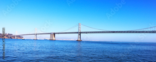 Fototapeta Naklejka Na Ścianę i Meble -  San Francisco, California: San Francisco-Oakland Bay Bridge