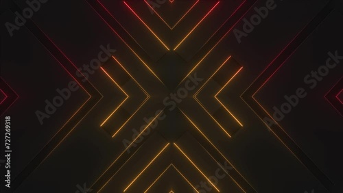 4K Colored Dynamic Neon Patterns
 in a seamless loop.


