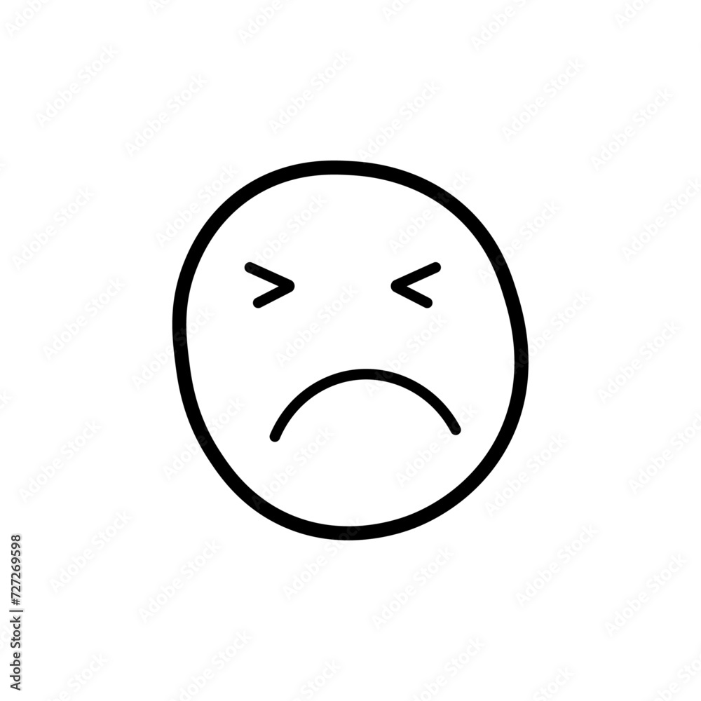 Expressionless emoji. Straight face, emoticon with neutral line eyes and mouth. Yellow face emoji. Popular element. Expressionless emoji. Straight face, emoticon with neutral line eyes and mouth. Yellow face emoji. Popular element.