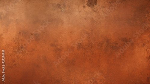 Old grunge copper bronze rusty texture background. Distressed cracked patina.