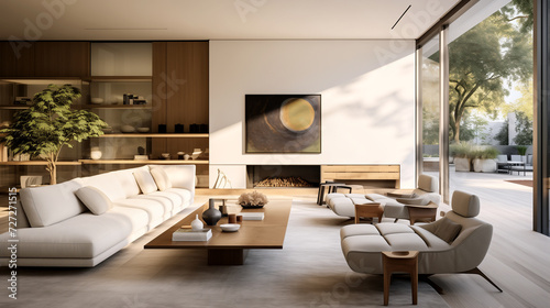 modern living room luxury resort interior © Volodymyr