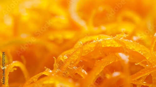 orange zest background. photo