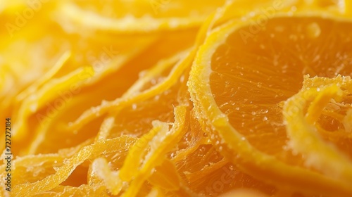 orange zest background.