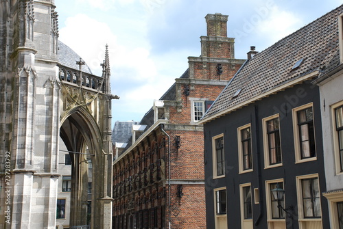 Historical monuments in the city of Nijmegen, The Netherlands © danieldefotograaf