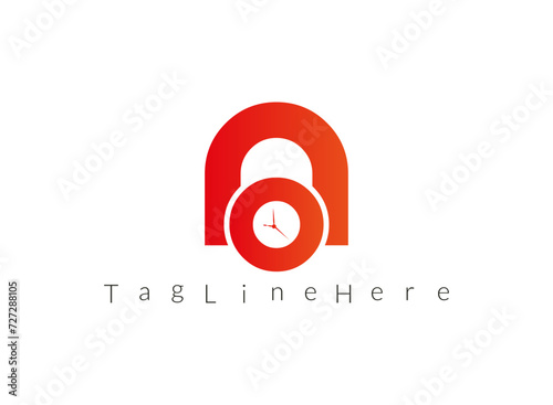 NO latter Clock logo. This logo can be used for watchmakers design