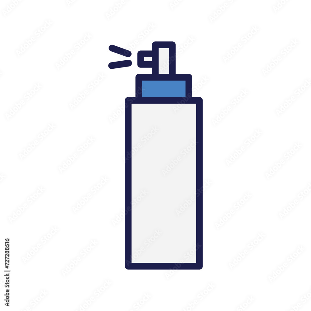 spray icon with white background vector stock illustration spray icon with white background vector stock illustration