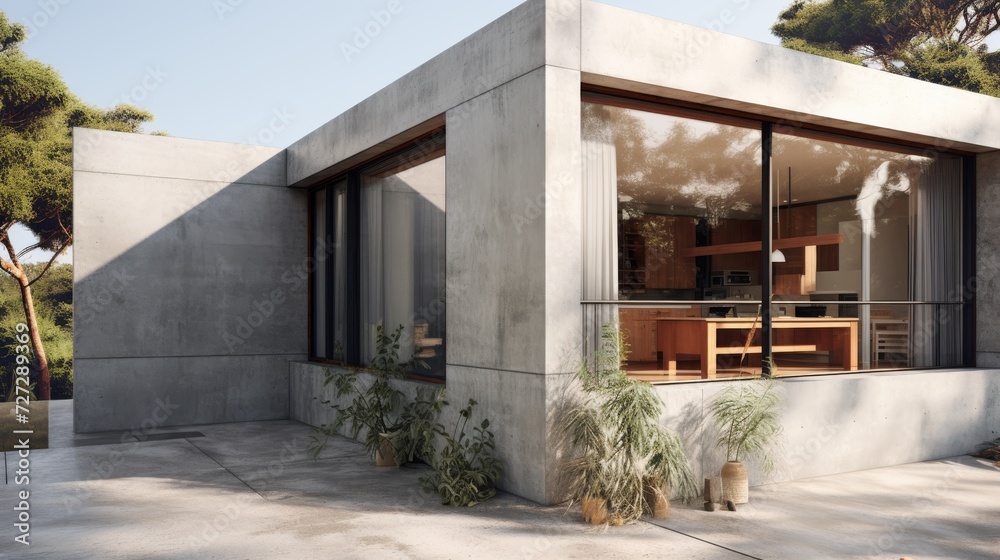 House Surrounded by Forest House Surrounded by Forest