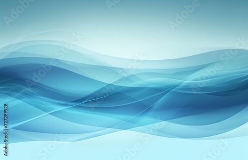 Blue Wave Background - Textual Abstract Elegance