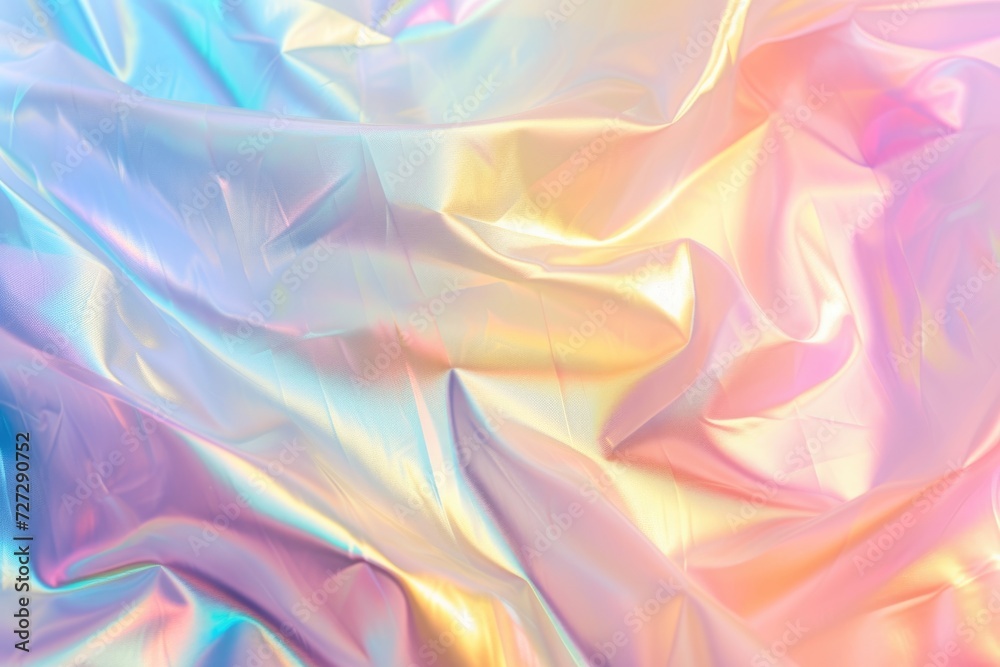 Trendy holographic foil with soft pastel colors. Trendy holographic foil with soft pastel colors.