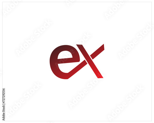 LATTER EX creative  latter logo .company logo.
