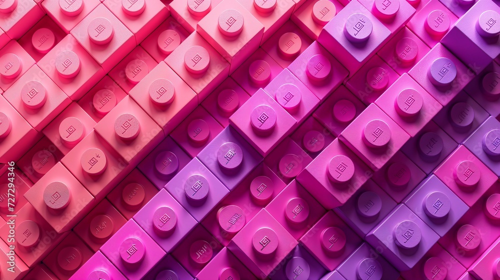 Lego abstract background