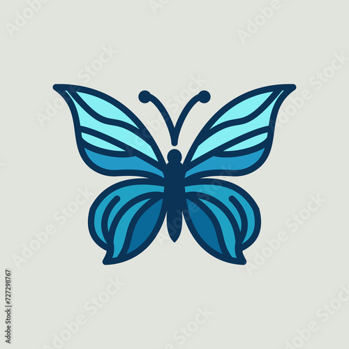 Butterfly illustration design vector Use T-shirt Logo anywhere