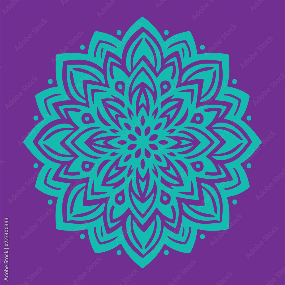 Minimalist Vector Design of a Mandala Minimalist Vector Design of a Mandala