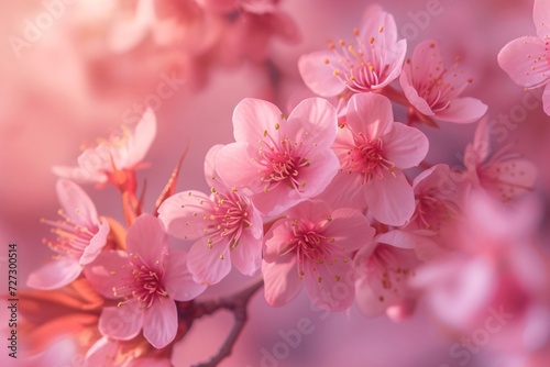 Spring time with cherry blossoms © cong