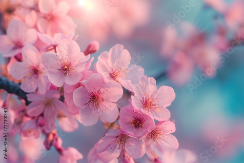 Spring time with cherry blossoms © cong