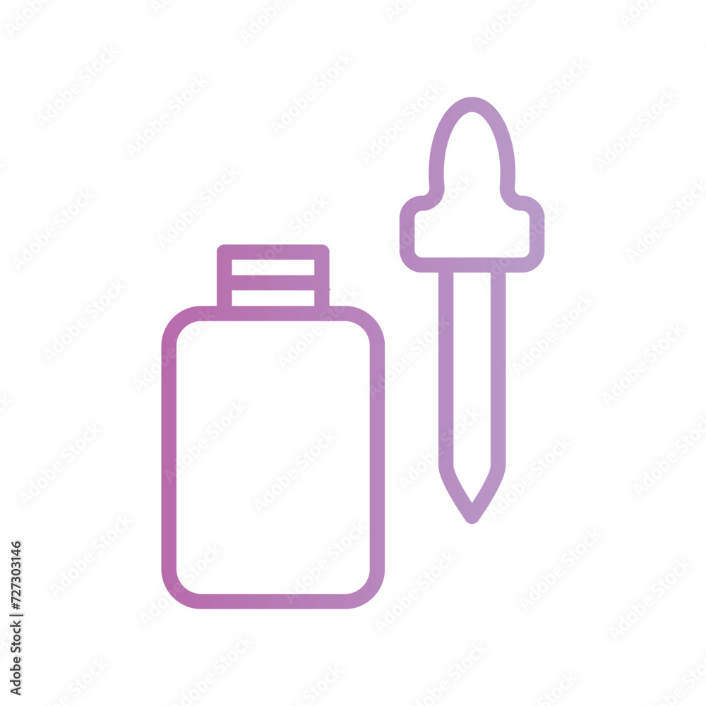 serum icon with white background vector stock illustration serum icon with white background vector stock illustration