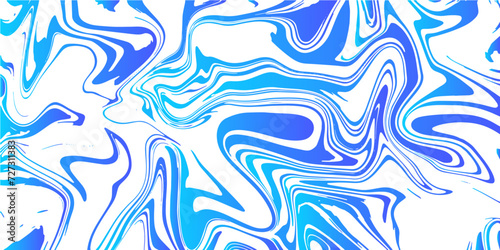 Abstract Blue Marble texture background. Blue and white mixing oil paint texture. Blue Marbleized Stripes With marble ink texture. Splash of paint. Colorful liquid.	