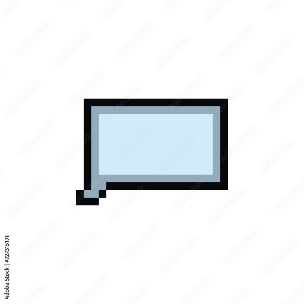 Cute chat box pixel cartoon 8bit character say blank cartoon chat and box lifestyle vector for decoration life style 8 bit chatbox game 8bit vector. Cute chat box pixel cartoon 8bit character say blank cartoon chat and box lifestyle vector for decoration life style 8 bit chatbox game 8bit vector.