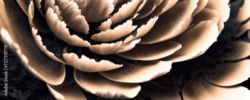 there is a close up of a flower with many petals © Lau Chi Fung