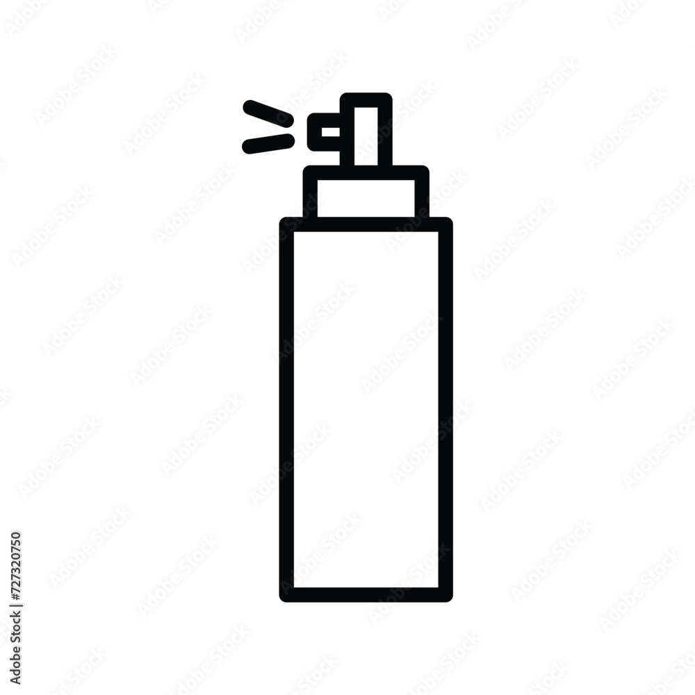spray icon with white background vector stock illustration spray icon with white background vector stock illustration